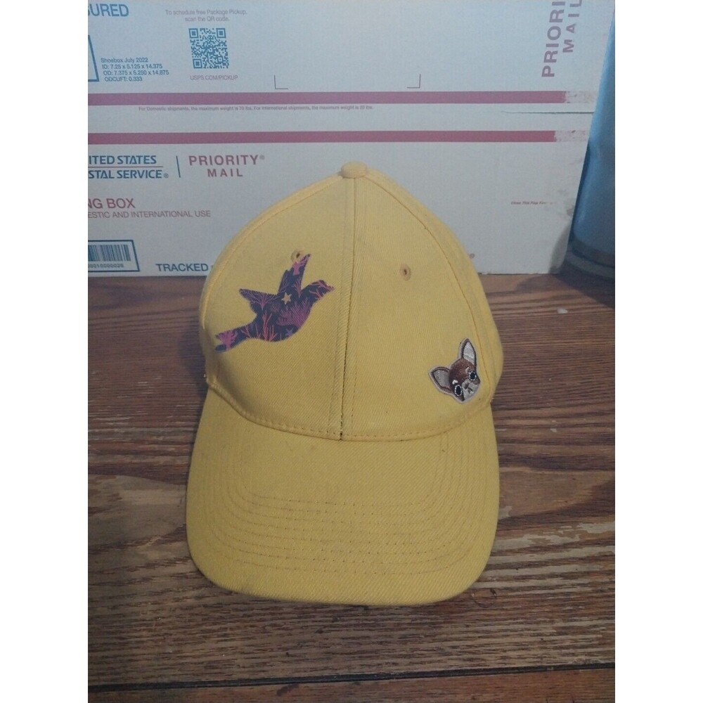 Yellow Tri Flex 7 3/8-8 (L-XL) With Animals On Hat